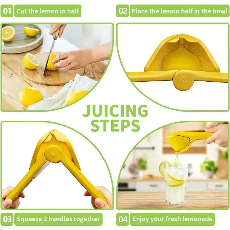 新しいキッチン用品 レモン絞り器 手動レモンフルーツ絞り器  - Citrus Juicer Bar のレビューと価格