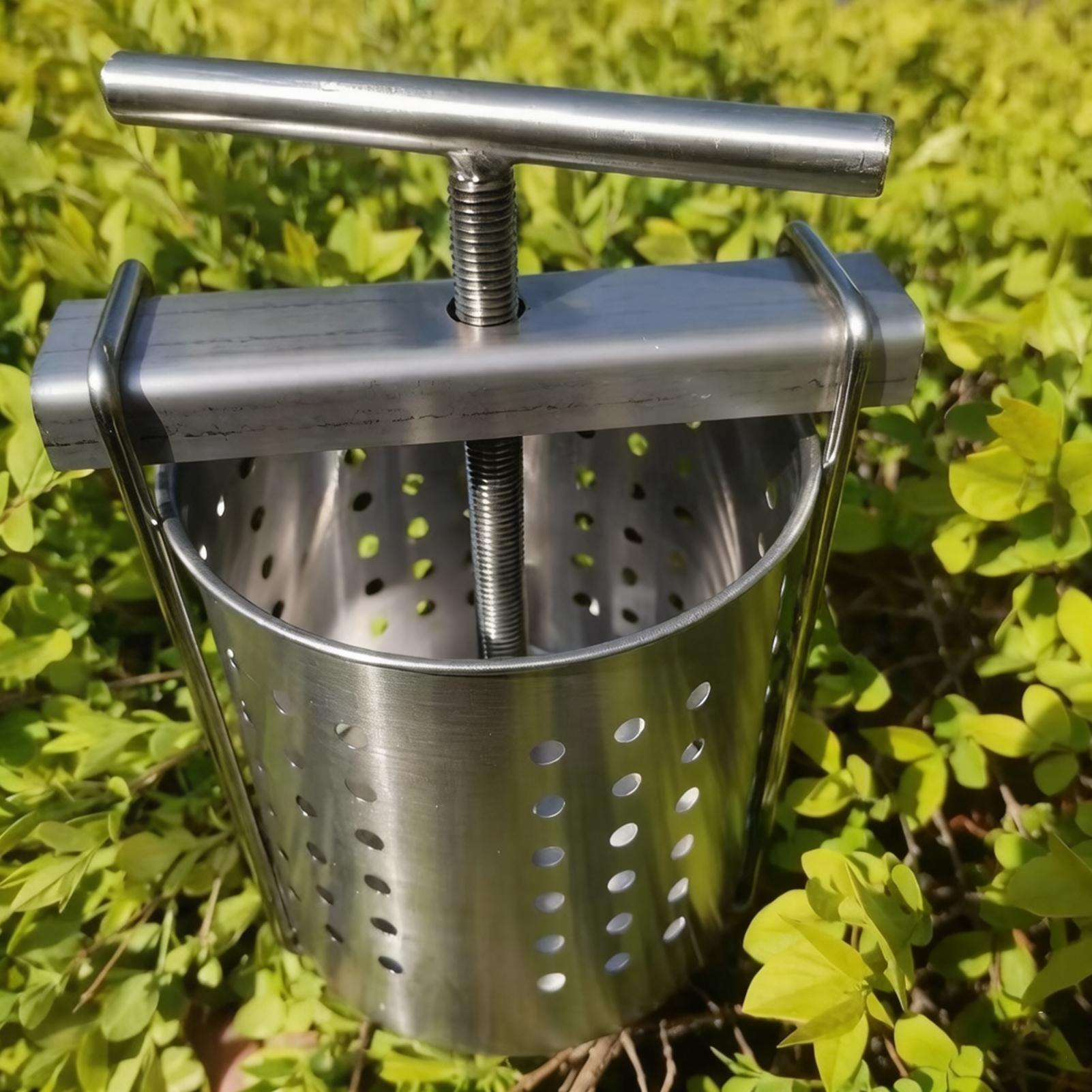 2.5Lステンレス製フルーツワインプレス、手動ハチミツジュー - Citrus Juicer Bar のレビューと価格