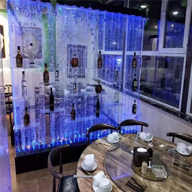 カスタムバーラウンジ装飾LEDバブルウォールデザインモダンバ - Home Bar Lounge のレビューと価格